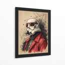 Retrato Stormtrooper - KaleidoArt Creations | Cuadro decorativo de Canvas Lab