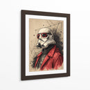 Retrato Stormtrooper - KaleidoArt Creations | Cuadro decorativo de Canvas Lab
