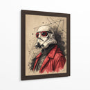 Retrato Stormtrooper - KaleidoArt Creations | Cuadro decorativo de Canvas Lab
