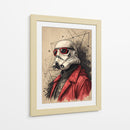 Retrato Stormtrooper - KaleidoArt Creations | Cuadro decorativo de Canvas Lab