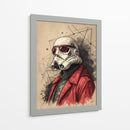 Retrato Stormtrooper - KaleidoArt Creations | Cuadro decorativo de Canvas Lab
