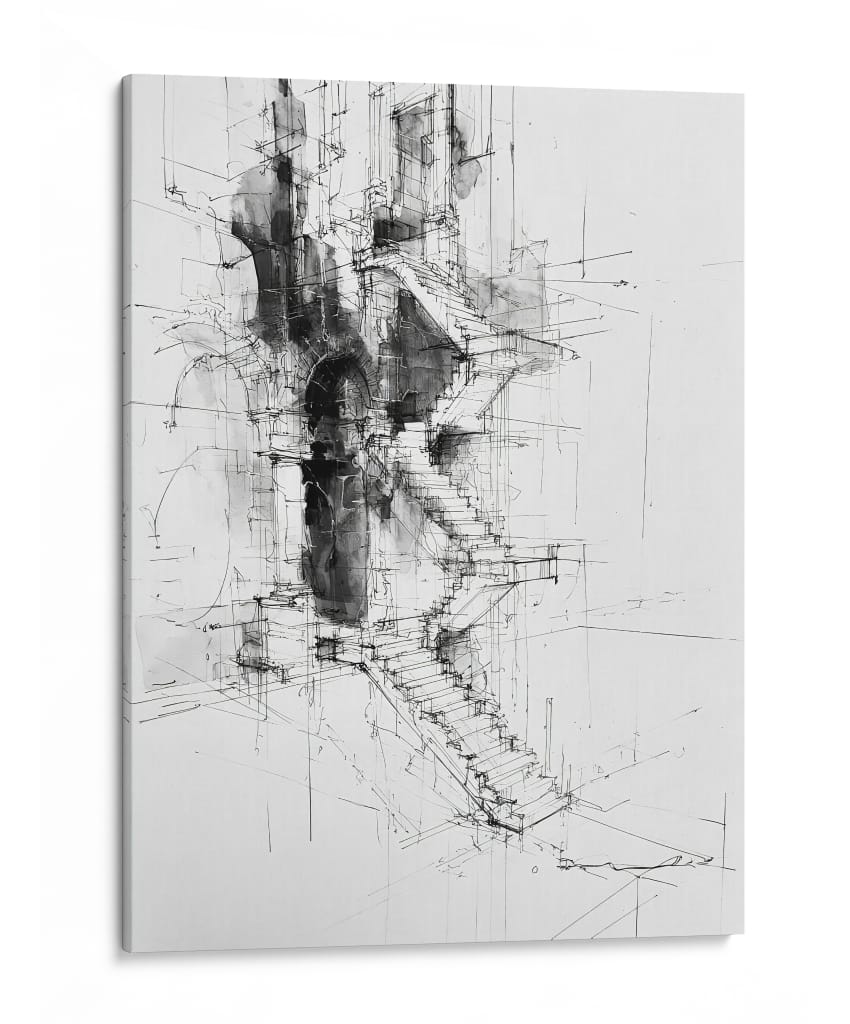 Ruinas II - DIEGO D L | Cuadro decorativo de Canvas Lab
