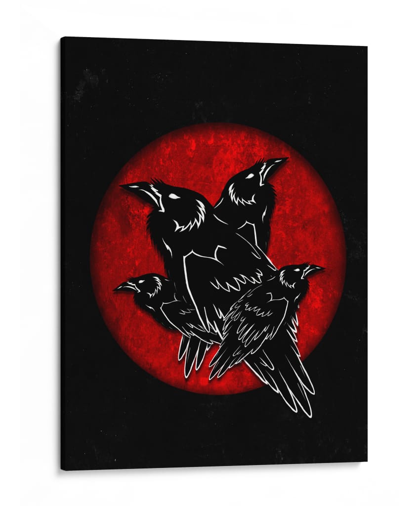 Eclipse Carmesí - Sae Art | Cuadro decorativo de Canvas Lab