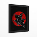 Eclipse Carmesí - Sae Art | Cuadro decorativo de Canvas Lab