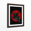 Eclipse Carmesí - Sae Art | Cuadro decorativo de Canvas Lab
