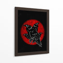 Eclipse Carmesí - Sae Art | Cuadro decorativo de Canvas Lab