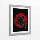Eclipse Carmesí - Sae Art | Cuadro decorativo de Canvas Lab