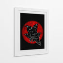 Eclipse Carmesí - Sae Art | Cuadro decorativo de Canvas Lab
