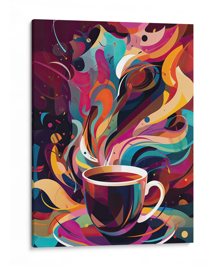 Sueño de Cafeína - Sae Art | Cuadro decorativo de Canvas Lab