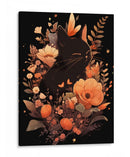 Gato entre Flores - Sae Art | Cuadro decorativo de Canvas Lab