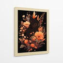 Gato entre Flores - Sae Art | Cuadro decorativo de Canvas Lab