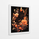 Gato entre Flores - Sae Art | Cuadro decorativo de Canvas Lab