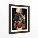 Almas Felinas - Sae Art | Cuadro decorativo de Canvas Lab
