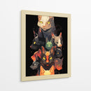 Almas Felinas - Sae Art | Cuadro decorativo de Canvas Lab