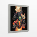 Almas Felinas - Sae Art | Cuadro decorativo de Canvas Lab