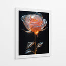 Rosa de Cristal - Sae Art | Cuadro decorativo de Canvas Lab