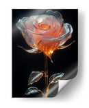 Rosa de Cristal - Sae Art | Cuadro decorativo de Canvas Lab