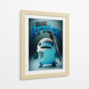Ataque de Tiburón - Sae Art | Cuadro decorativo de Canvas Lab