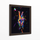 Paz de Neón - Sae Art | Cuadro decorativo de Canvas Lab