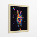 Paz de Neón - Sae Art | Cuadro decorativo de Canvas Lab