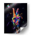 Paz de Neón - Sae Art | Cuadro decorativo de Canvas Lab