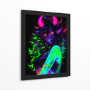 Demonia de Neón - Sae Art | Cuadro decorativo de Canvas Lab