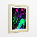Demonia de Neón - Sae Art | Cuadro decorativo de Canvas Lab