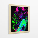 Demonia de Neón - Sae Art | Cuadro decorativo de Canvas Lab