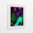 Demonia de Neón - Sae Art | Cuadro decorativo de Canvas Lab