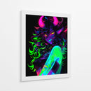 Demonia de Neón - Sae Art | Cuadro decorativo de Canvas Lab