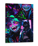 Caos Cyberpunk - Sae Art | Cuadro decorativo de Canvas Lab