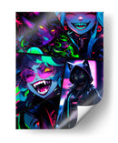 Caos Cyberpunk - Sae Art | Cuadro decorativo de Canvas Lab