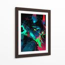 Oni de Neón - Sae Art | Cuadro decorativo de Canvas Lab