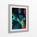 Oni de Neón - Sae Art | Cuadro decorativo de Canvas Lab