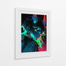 Oni de Neón - Sae Art | Cuadro decorativo de Canvas Lab