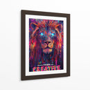 Rey del Glitch - Sae Art | Cuadro decorativo de Canvas Lab