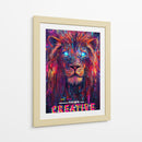 Rey del Glitch - Sae Art | Cuadro decorativo de Canvas Lab