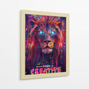 Rey del Glitch - Sae Art | Cuadro decorativo de Canvas Lab