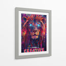 Rey del Glitch - Sae Art | Cuadro decorativo de Canvas Lab