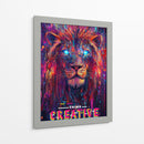 Rey del Glitch - Sae Art | Cuadro decorativo de Canvas Lab