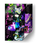 Matriz de Anime - Sae Art | Cuadro decorativo de Canvas Lab