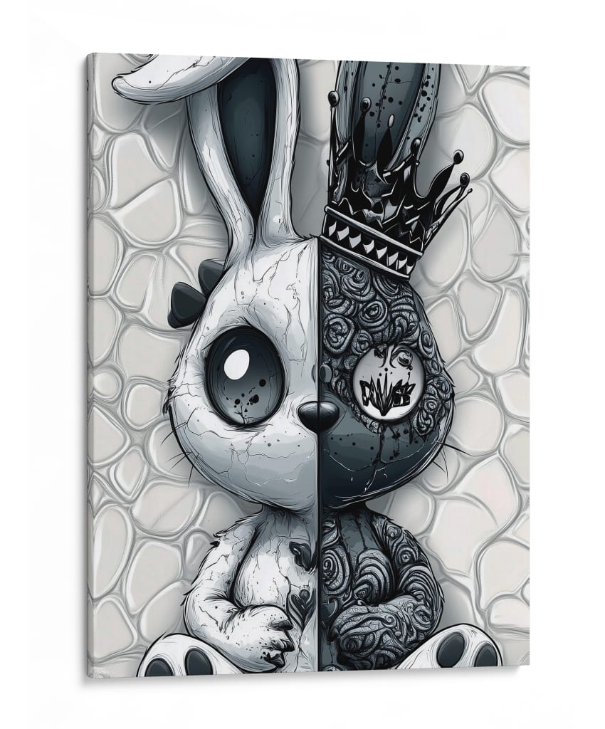 Realeza Dual - Sae Art | Cuadro decorativo de Canvas Lab