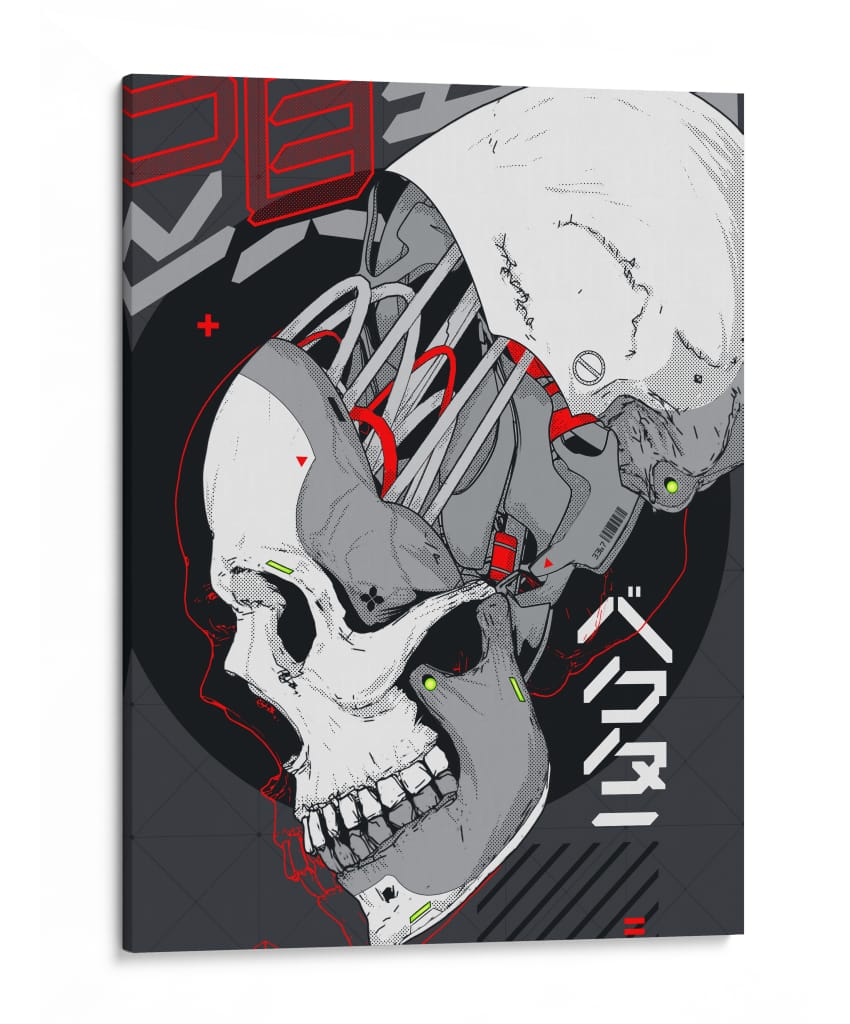 Decadencia Cyber - Sae Art | Cuadro decorativo de Canvas Lab
