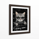 Gato Rebelde - Sae Art | Cuadro decorativo de Canvas Lab