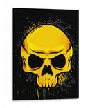 Calavera de Oro - Sae Art | Cuadro decorativo de Canvas Lab