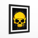 Calavera de Oro - Sae Art | Cuadro decorativo de Canvas Lab