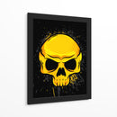 Calavera de Oro - Sae Art | Cuadro decorativo de Canvas Lab