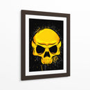 Calavera de Oro - Sae Art | Cuadro decorativo de Canvas Lab