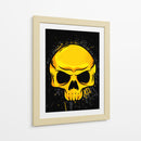 Calavera de Oro - Sae Art | Cuadro decorativo de Canvas Lab