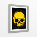 Calavera de Oro - Sae Art | Cuadro decorativo de Canvas Lab
